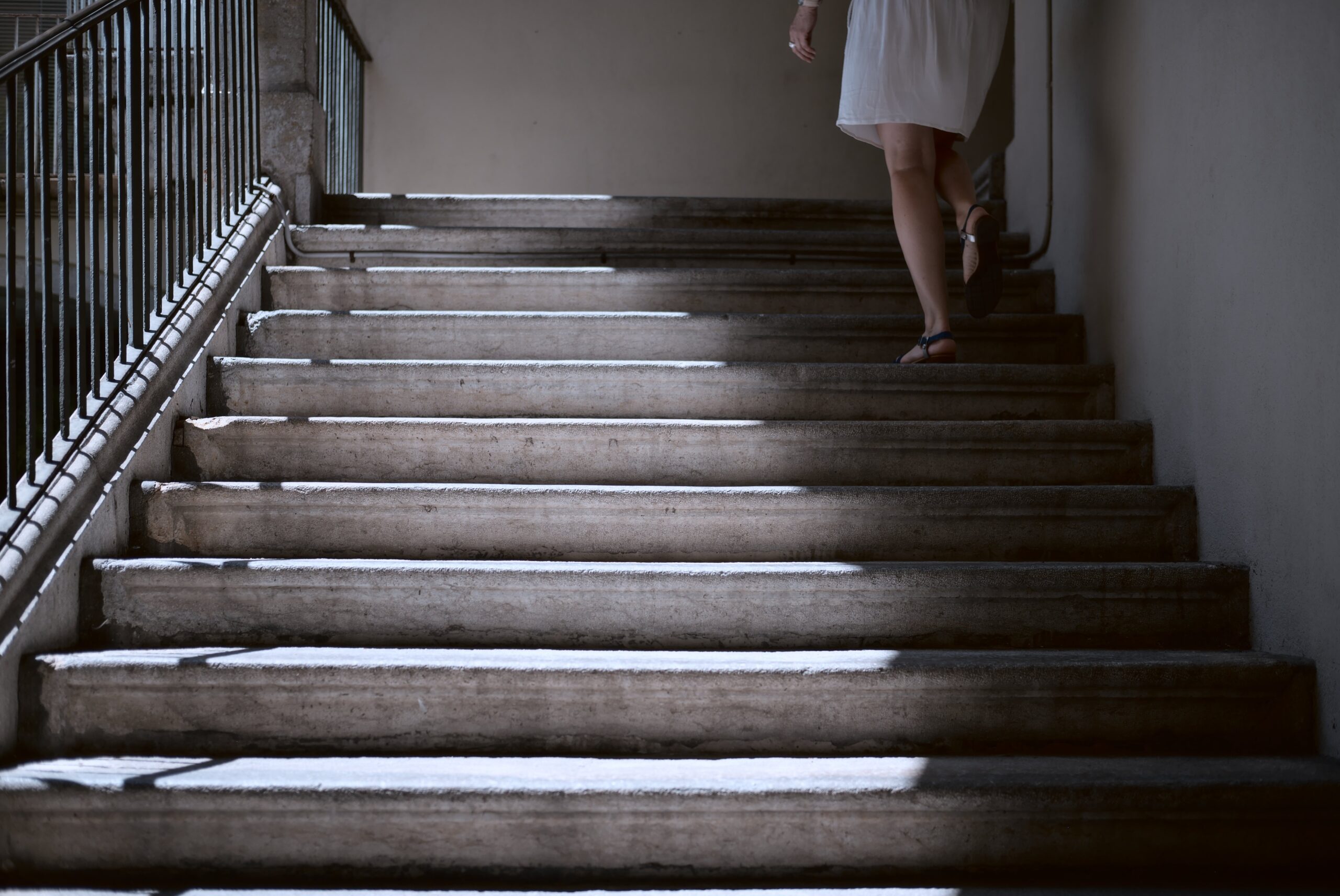 concrete steps
